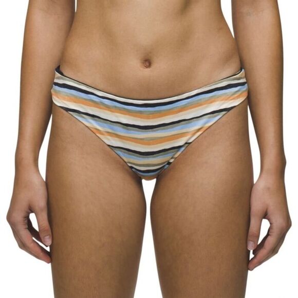 NWT Prana Gemma Reversible Bikini Bottom in Water Stripe - Size: XL - Picture 3 of 8